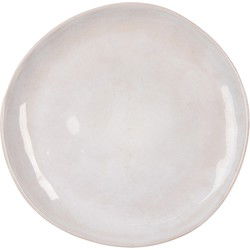 Clayre & Eef Ontbijtbord Beige Keramiek