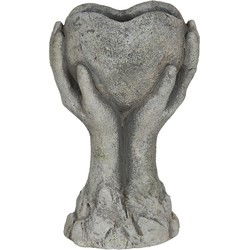 Clayre & Eef Bloempot Grijs Steen