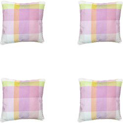 Madison -  Sierkussen Sya purple - Ca. 50x50 cm - Set van 4