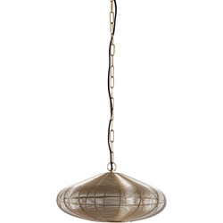 Light & Living - Hanglamp BAHOTO - Ø40x18cm - Goud