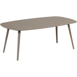 Exotan Orlando Salontafel Tuin - Aluminium - Champagne - 82x89x75