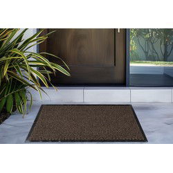 Droogloopmat Rotterdam - Deurmat Binnen – 100% Polyamide, Sterk & Duurzaam - Beige- 80x120 CM