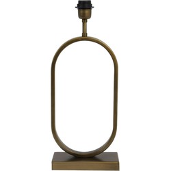 Lampvoet Jamiri - Antiek Brons - 20x10x45cm