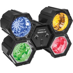 Modulair lichtorgel 4 x 47 leds