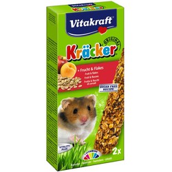 Vitakraft fruit/flakes-kracker hamster 2in1