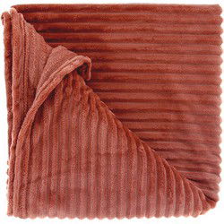 Unique Living - Plaid Dez Marsala -150x200cm