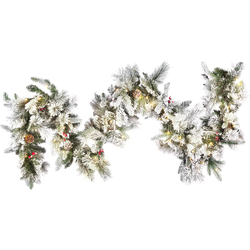 WHITEHORN - Guirlande - Wit - PVC