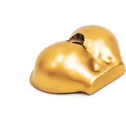 Housevitamin Your Body - Gouden billen kaarshouder - Goud-14x11x7cm
