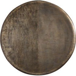 PTMD Jowad Antique Gold Alu Sheet Wall Panel Ribbed L
