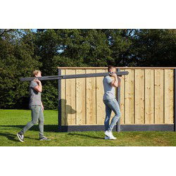 Berton paal Amstel gecoat tussenmodel 280 cm Tuindeco