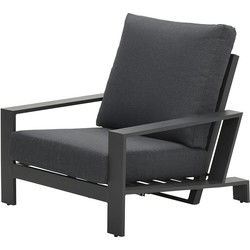 Lincoln verstelbare fauteuil - carbon black - reflex black