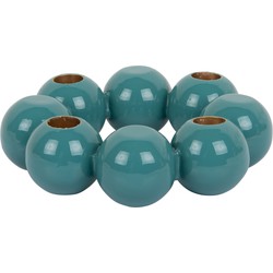 Present Time - Kandelaar Bubbles Rond - Turquoise blue