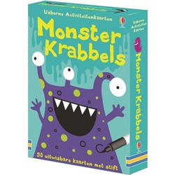 NL - Usborne Usborne activiteitenkaarten Monster krabbels