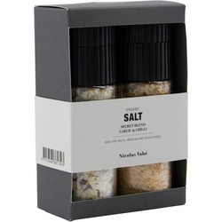 Nicolas Vahe Cadeaubox Organic Secret blend & Salt, Garlic & Chilli salt
