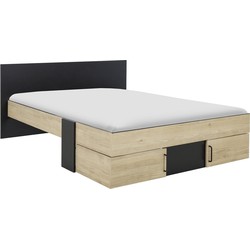 Bed met opbergruimte 140x190cm - Draaibaar