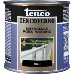 Ferro zwart 0,25l verf/beits - tenco