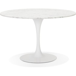 Ronde eettafel WITNEY wit