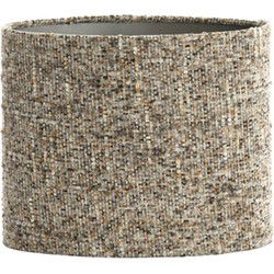 Light & Living - kap - Osire - grijs - textiel - E27 - 3830988