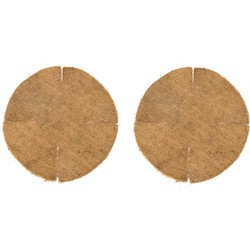 3x stuks kokosinlegvel - voor hanging baskets met diameter 60 cm - Plantenbakken