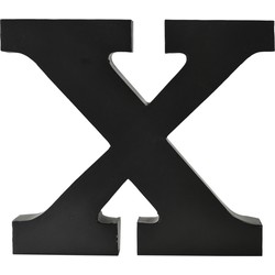 New Routz Alfabet Letter - X Zwart