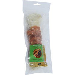 Natuurlijke Snack kluif geknoopt plus kip 20 cm zak a 1st