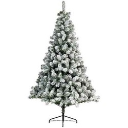 Everlands Kunst kerstboom - 770 tips - sneeuw - 210 cm - Kunstkerstboom