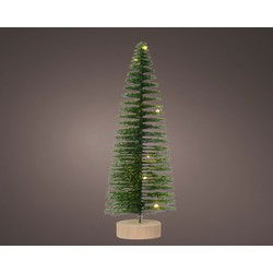 MicroLED boom d11h30 cm groen/wwt kerst