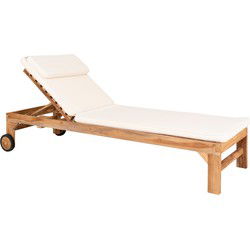 House Nordic Ligstoel Andorra Teakhout
