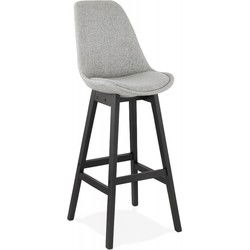 TERESA design barkruk 48x56x114 cm Grijs