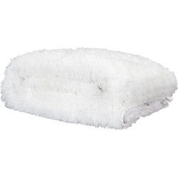 Nordix Verzwaringsdeken - 7kg - Bedsprei - 150x200cm - Wit - Faux Fur