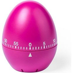 Kookwekker - ei - roze - eierwekker - analoog - 8 cm - Kookwekkers
