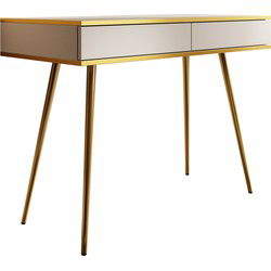 Meubella - Kaptafel Orleans - Wit - 102 cm