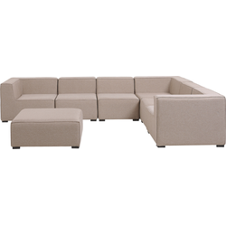 Beliani AREZZO - Loungeset-Beige-Polyester