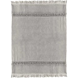 Unique Living - Plaid Saba 130x180cm Chateau Grey
