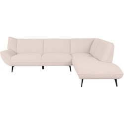 LABEL51 Hoekbank Pesaro - Naturel - Boucle - Rechts