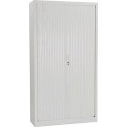 CLASSIFY hoge kantoorkast met gordijnen 120x43x198 cm
