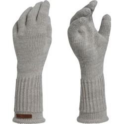 Knit Factory Lana Handschoenen - Iced Clay - One Size
