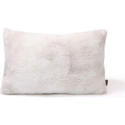 PTMD Sierkussen Linde - 60x10x40 cm - Polyester - Wit