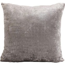 Light&living Kussen 45x45 cm BOCANDA velvet taupe