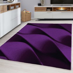 Tapijtenloods Parma Design Vloerkleed Paars Laagpolig- 120x170 CM