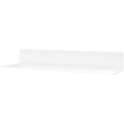 Yara metalen wandplank wit - 50 x 15 x 7 cm