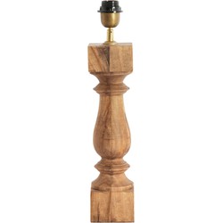 Light & Living - tafellamp - Cumani - naturel - hout - losse armatuur - E27 - 7035083