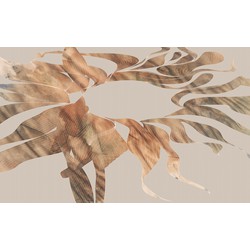 Sanders & Sanders fotobehang herfstbladeren beige - 400 x 250 cm - 611952