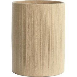 Cilinder lampenkap Medan - Beige - 30x30x40cm