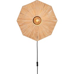 Wandlamp Panama - Naturel - 45x7x45cm