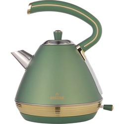 Buccan - Retro Waterkoker - Pyramid - Groen Goud