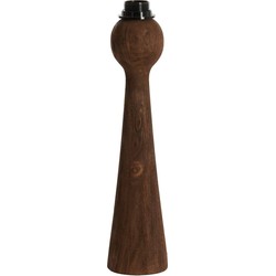 Lampvoet Festina - Donkerbruin - Ø9x40cm