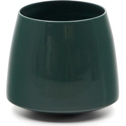 Kave Home - Vaas Sibla van groene keramiek 16 cm