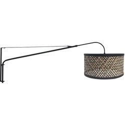 Steinhauer wandlamp Elegant classy - zwart - metaal - 3699ZW