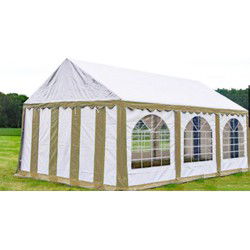 Premium Partytent PVC 4x6x2 mtr in Wit-Beige